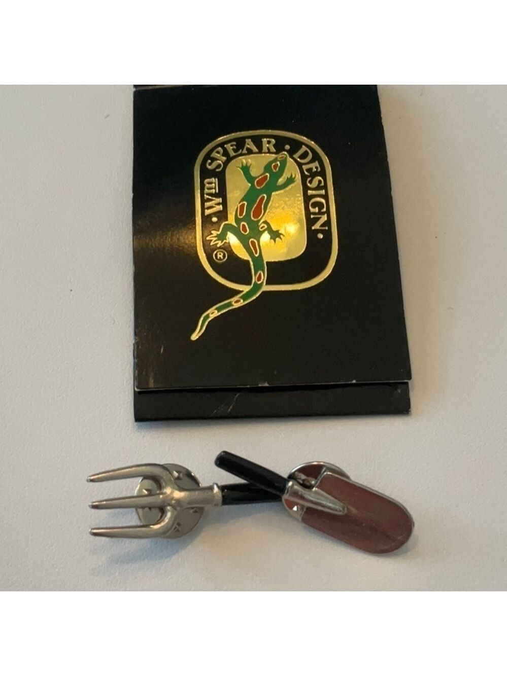 WM Spear Pitchfork Shovel Pins Vintage Alaska
